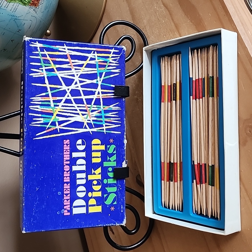 Vintage Parker Brothers Double Pick up Sticks